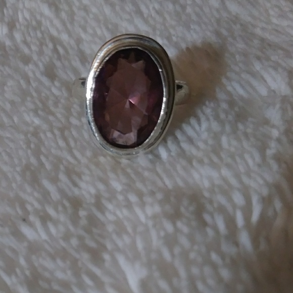 Genuine Amethyst 925 Silver Ring💜 - Picture 4 of 8